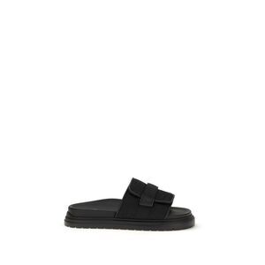 Fendi Black Polyamide Men's Sandals